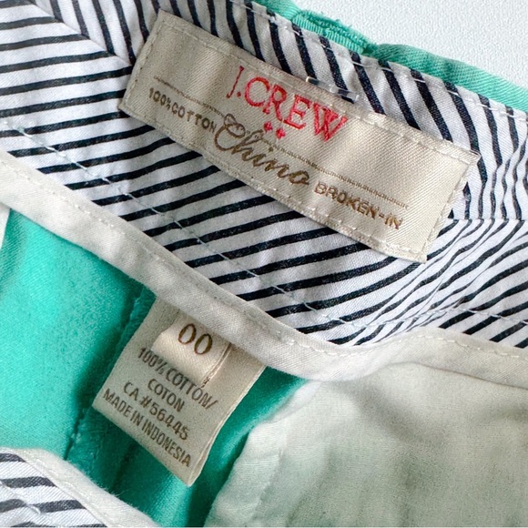 J crew teal chino shorts ❤️ - Picture 5 of 5
